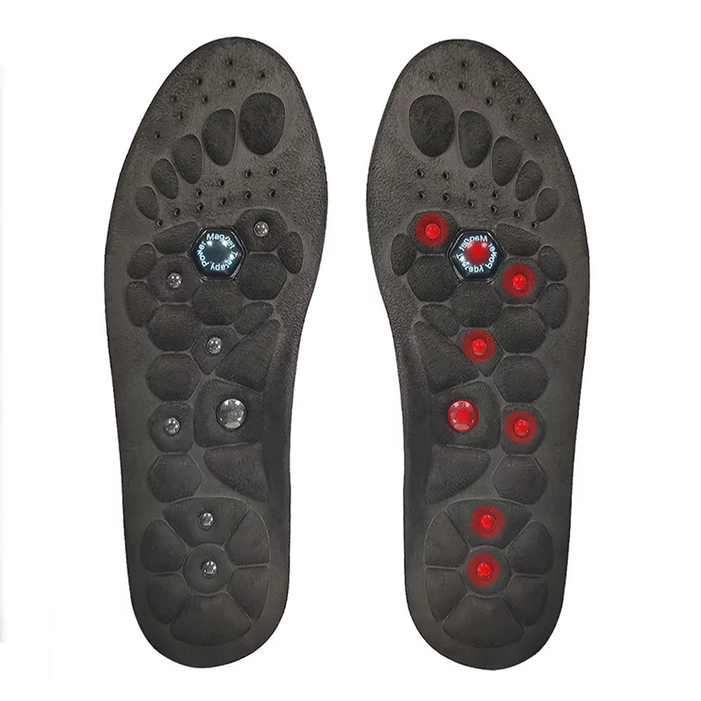 Therapy Sports Insoles Massage Medical Magnetic Foot Weight Loss Slimming Acupressure Insole Anti-Fatigue Health Care Shoe Pads