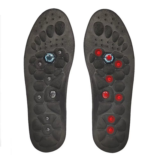 Therapy Sports Insoles Massage Medical Magnetic Foot Weight Loss Slimming Acupressure Insole Anti-Fatigue Health Care Shoe Pads
