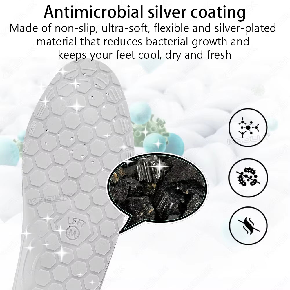 Therapy Sports Insoles Massage Medical Magnetic Foot Weight Loss Slimming Acupressure Insole Anti-Fatigue Health Care Shoe Pads